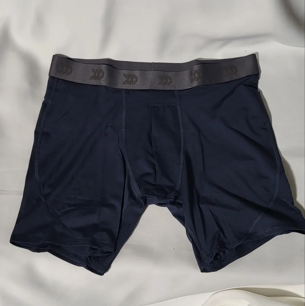 All In Motion Men's NIP 2 Pack Blue Mesh Panel Boxer Briefs Size Small - Picture 5 of 12